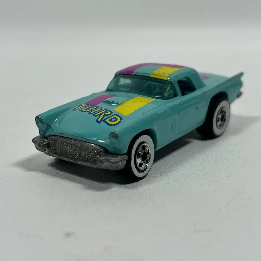 HOT WHEELS 57 Thunderbird T-Bird 1977 Diecast Car Teal VTG